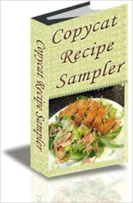 Copycat Recipe Sampler VJJE Publishing Co. Author