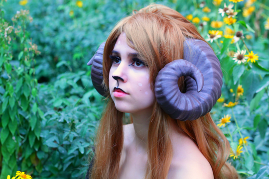 Adult Ram Horns. Horn Headbend. Faun Horns. Cosplay Horns