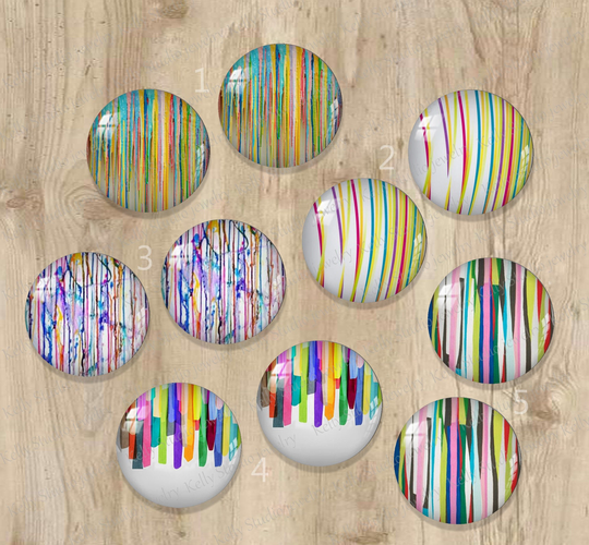 Handmade Photo Glass Cabochon -187
