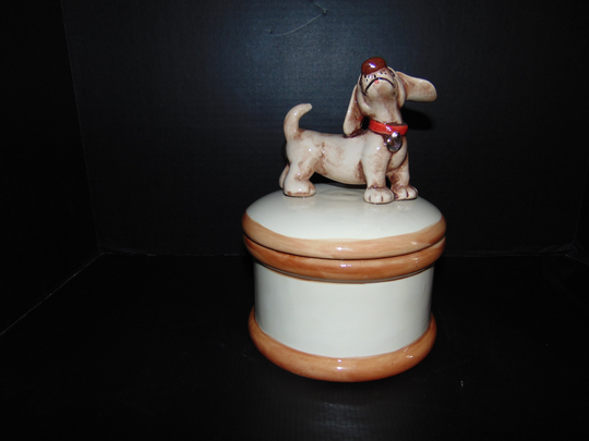 Dachshund Cookie/Treat Jar