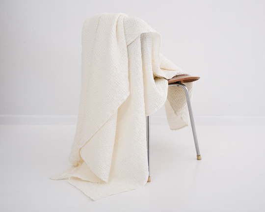 Linen Throw Blanket, Cotton Blend, Bedspread, Coverlet