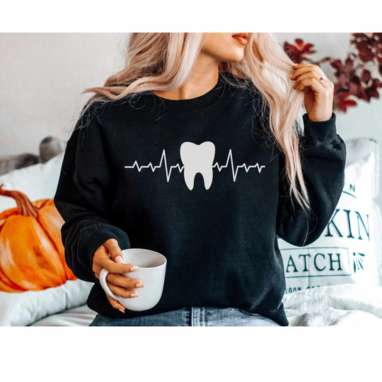 Dental Hygienist Crewneck Sweatshirt For Assistants, Gift Dentist Assistant, Student Hygiene Shirts, Graduation