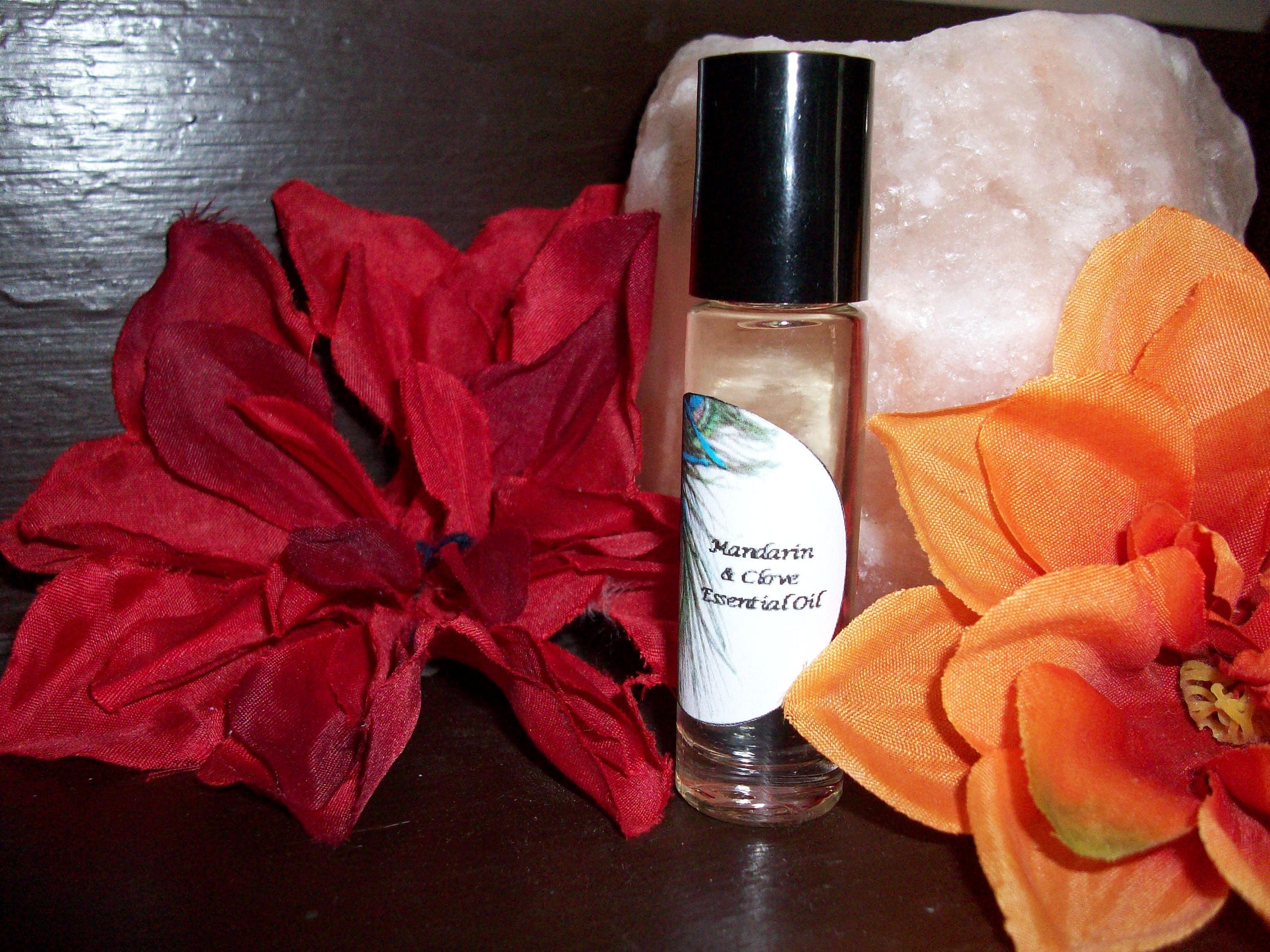 Mandarin & Clove Essential Oil Blend 1/3 Oz Roller Bottle