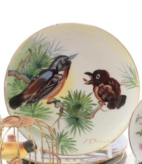 Painted Bird Plate