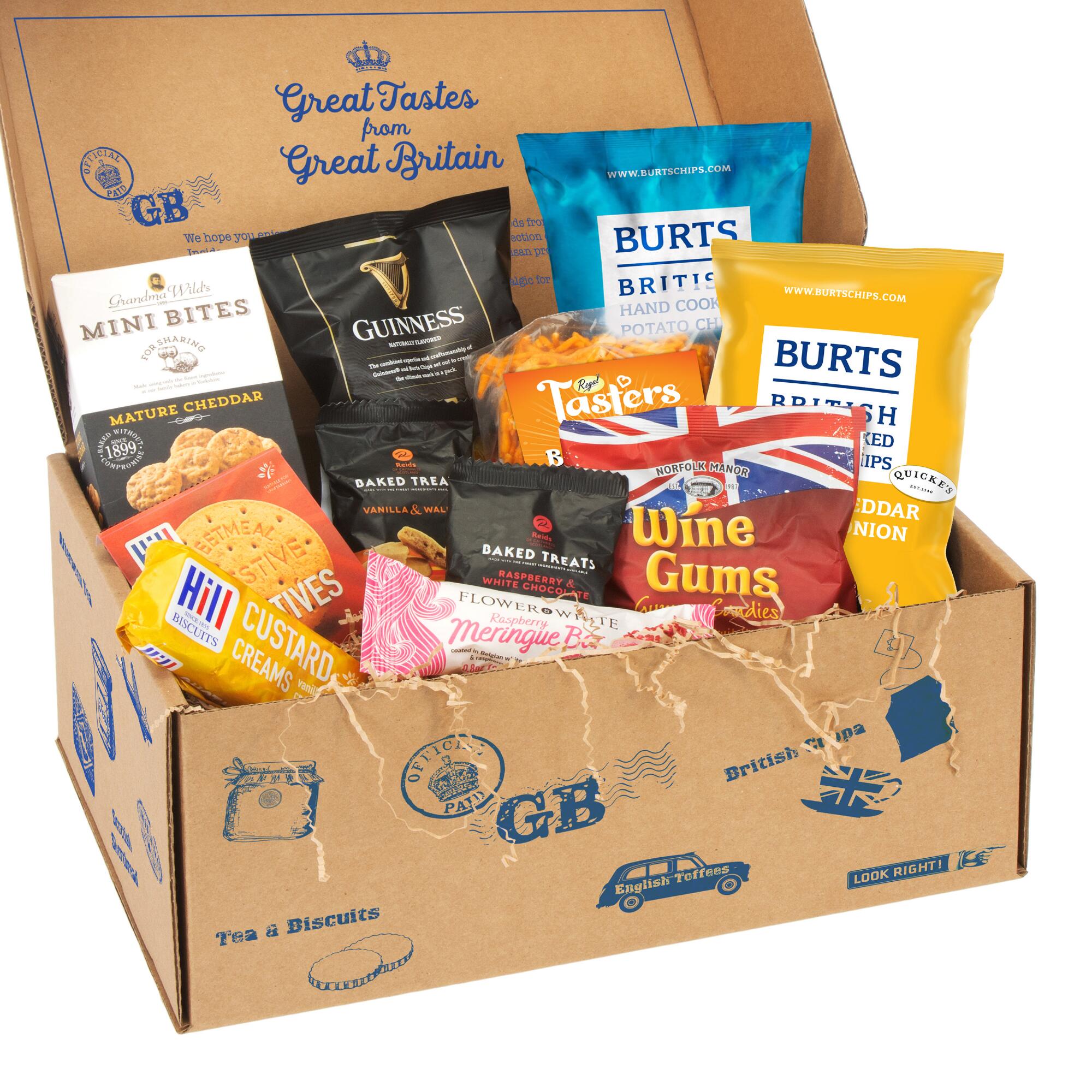 British Snacks Food Gift Box by World Market
