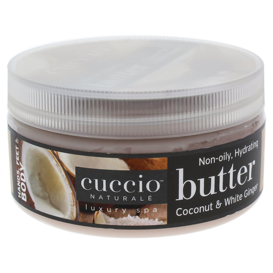 Butter Blend - Coconut and White Ginger by Cuccio for Unisex - 8 oz Body Butter