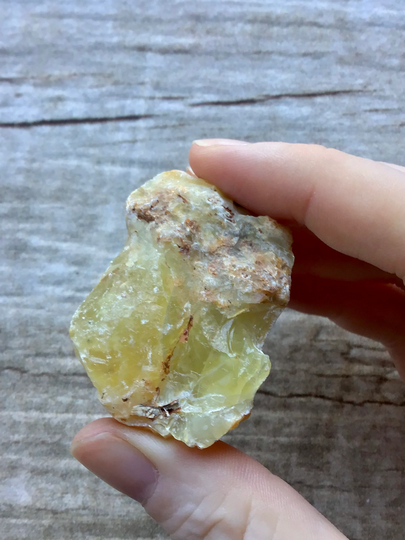 Yellow Potch Opal Raw, Rough Common Opal Australia