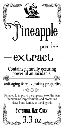 Pineapple Extract Powder 3.3Oz | Magick Ritual Herbalism Witchcraft Supplies Altar Diy Base