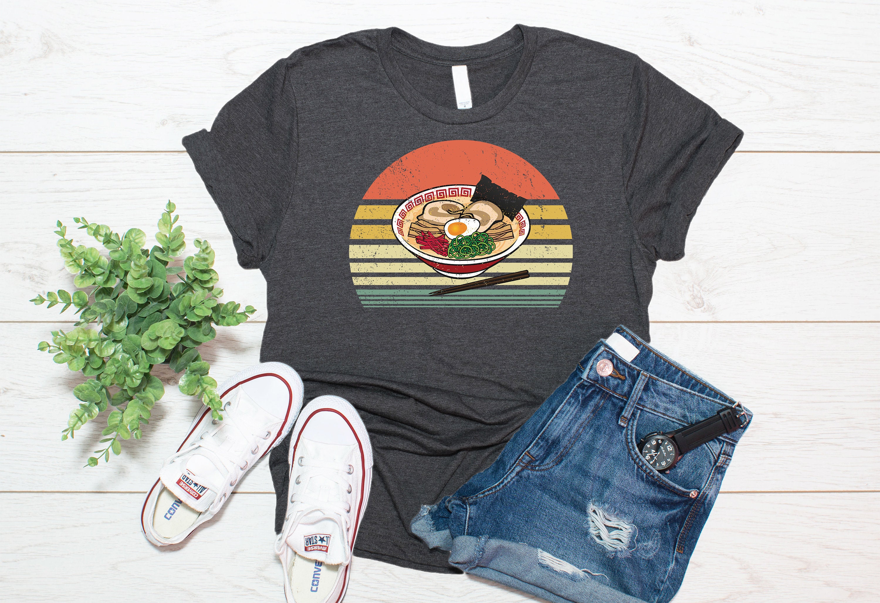 Vintage Ramen Shirt/Noodles Lover Anime T Tank Top Sweatshirt Hoodie