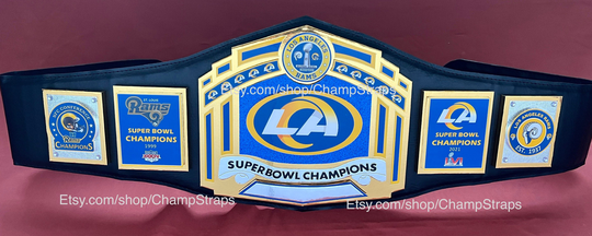 Los Angeles Rams Championship Belt