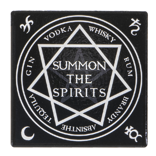 Summon The Spirits Coasters Set Of 4