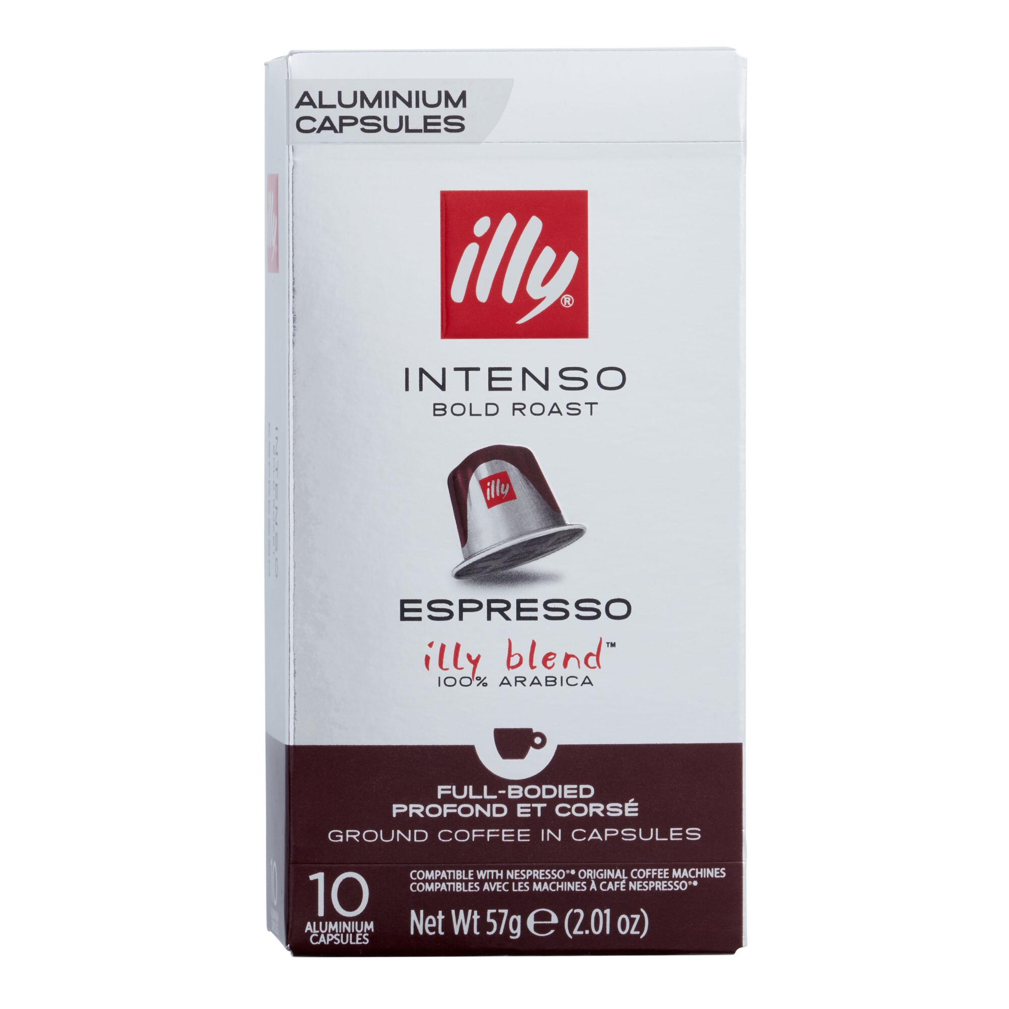Illy Intenso Espresso Coffee Capsules 10 Count by World Market