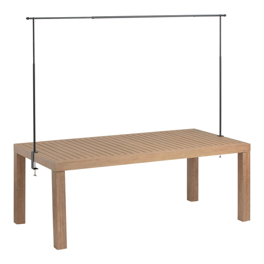 Metal Decorative Over The Table Rod: Black by World Market