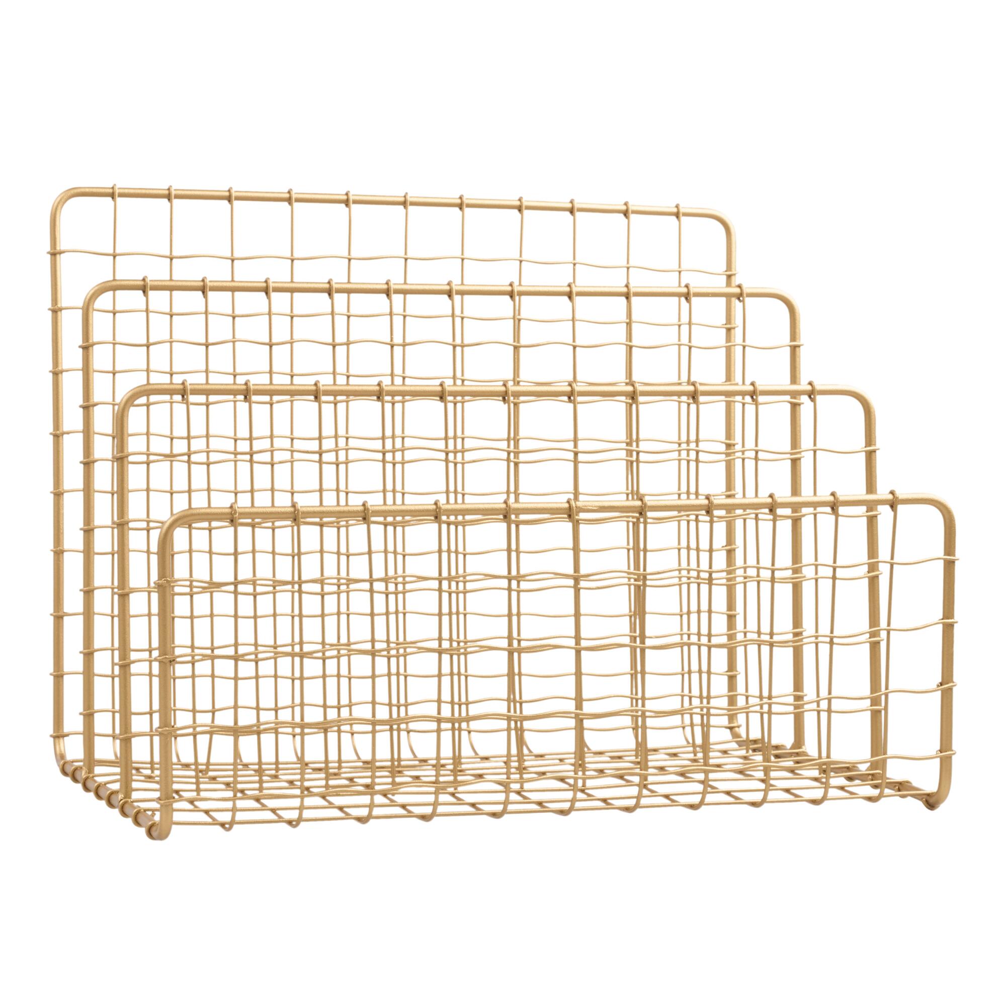 Gold Wire Antonia File Holder by World Market