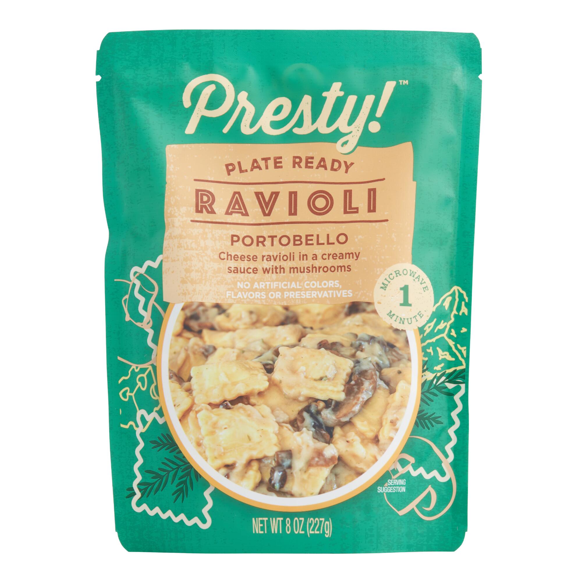 Presty Portobello Mushroom Ravioli Pouch Set of 2 by World Market