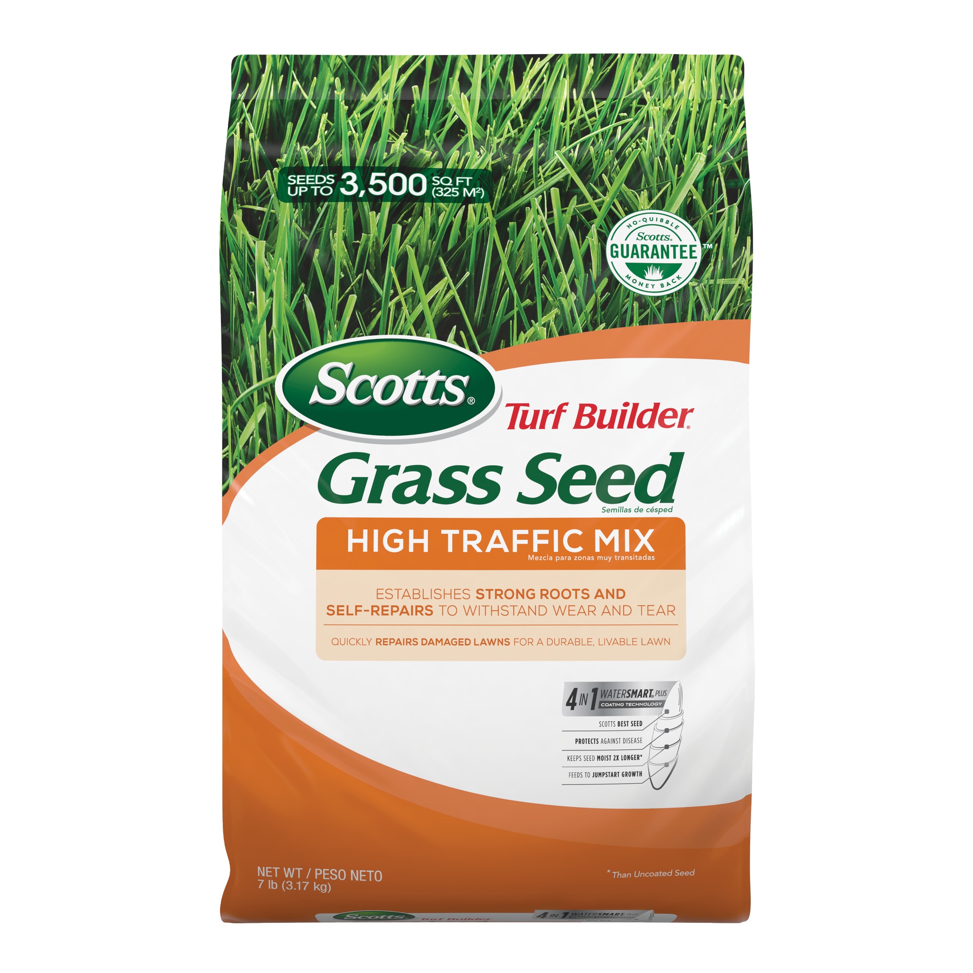 Scotts Turf Builder High Traffic Mix 7-lb Mixture/Blend Grass Seed | 18277