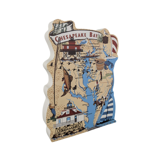 Cats Meow Village, Chesapeake Bay Map