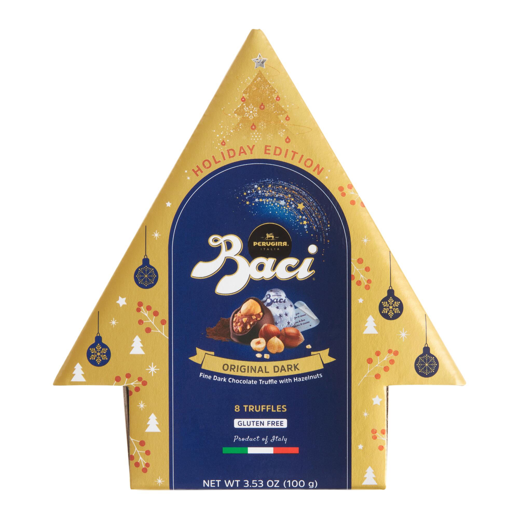 Baci Perugina Hazelnut Truffles Christmas Tree Box 8 Piece by World Market
