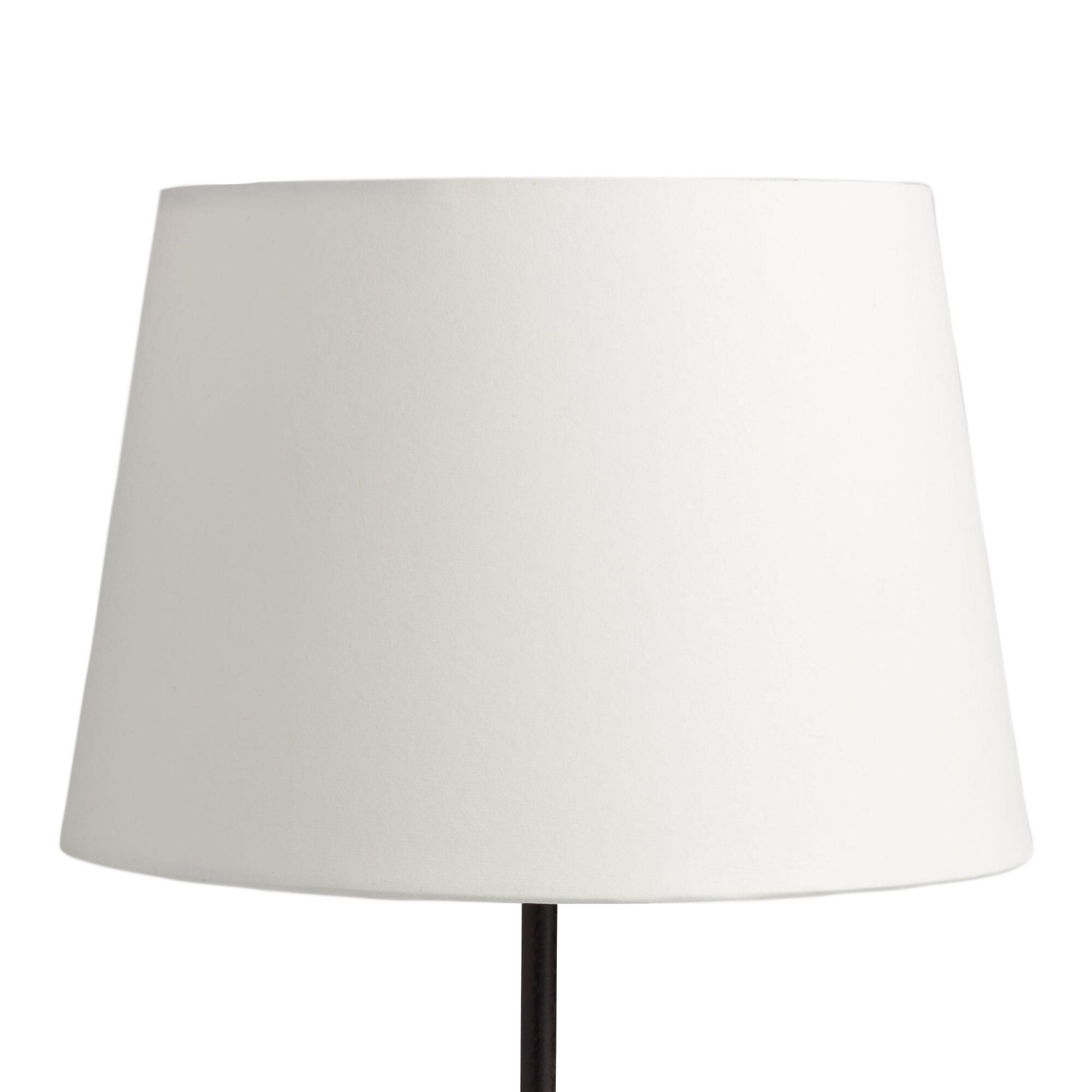 Solid Off-White Accent Lamp Shade - Paper by World Market