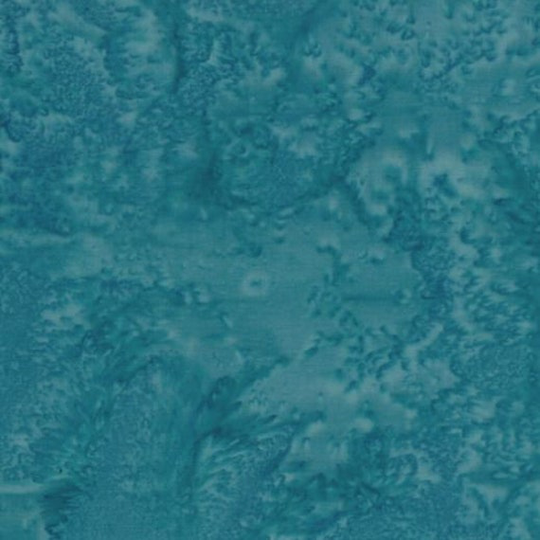 Batik - Sea Cliff Blue Blender Dyed By Hand in Bali From Hoffman Fabrics Watercolor Collection - 100% Quilt Shop Cotton