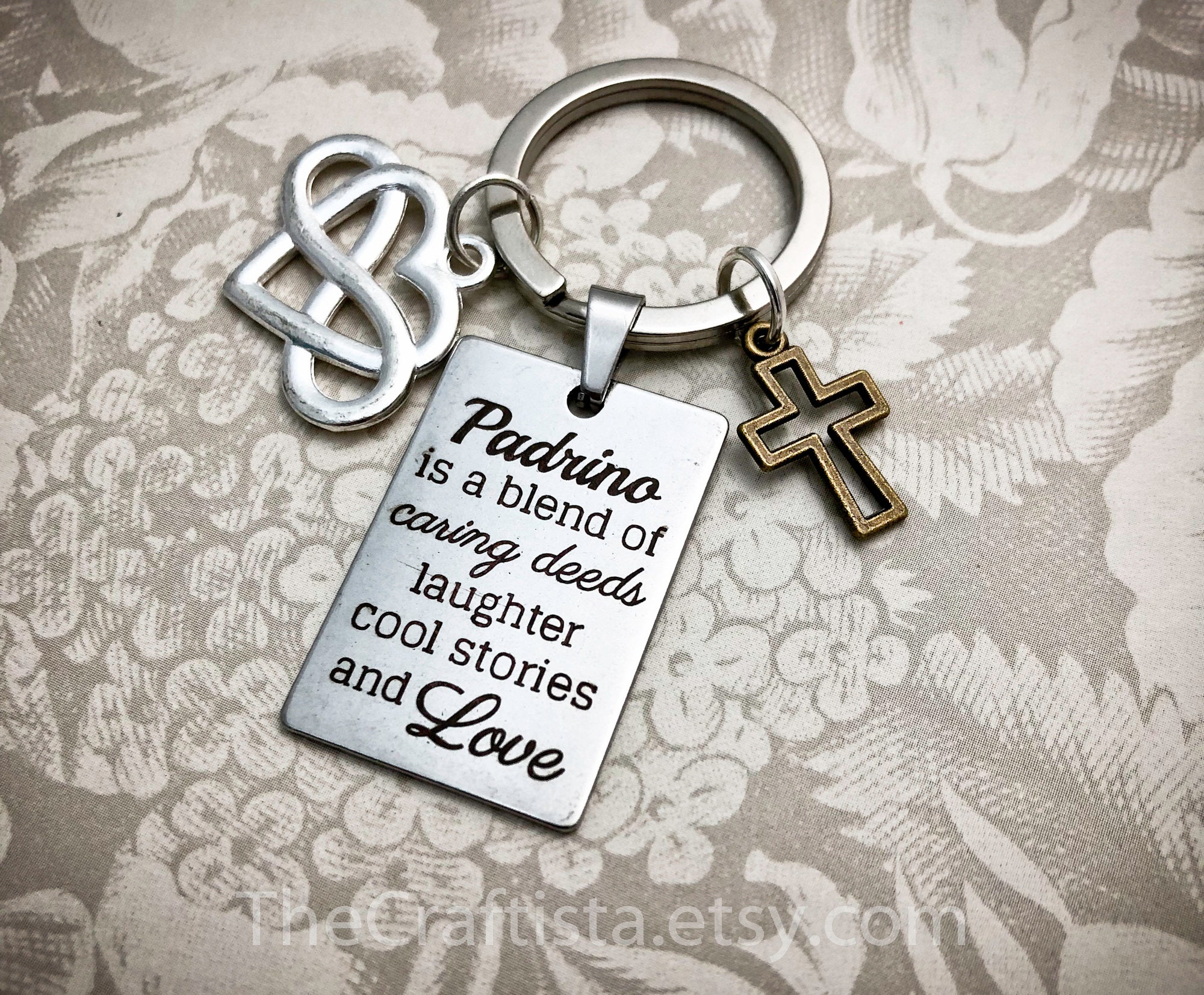 Padrino Keychain, Gift, Gifts For Padrino, Godfather, Gifts, Jewelry, Godfather Quotes, Pdr