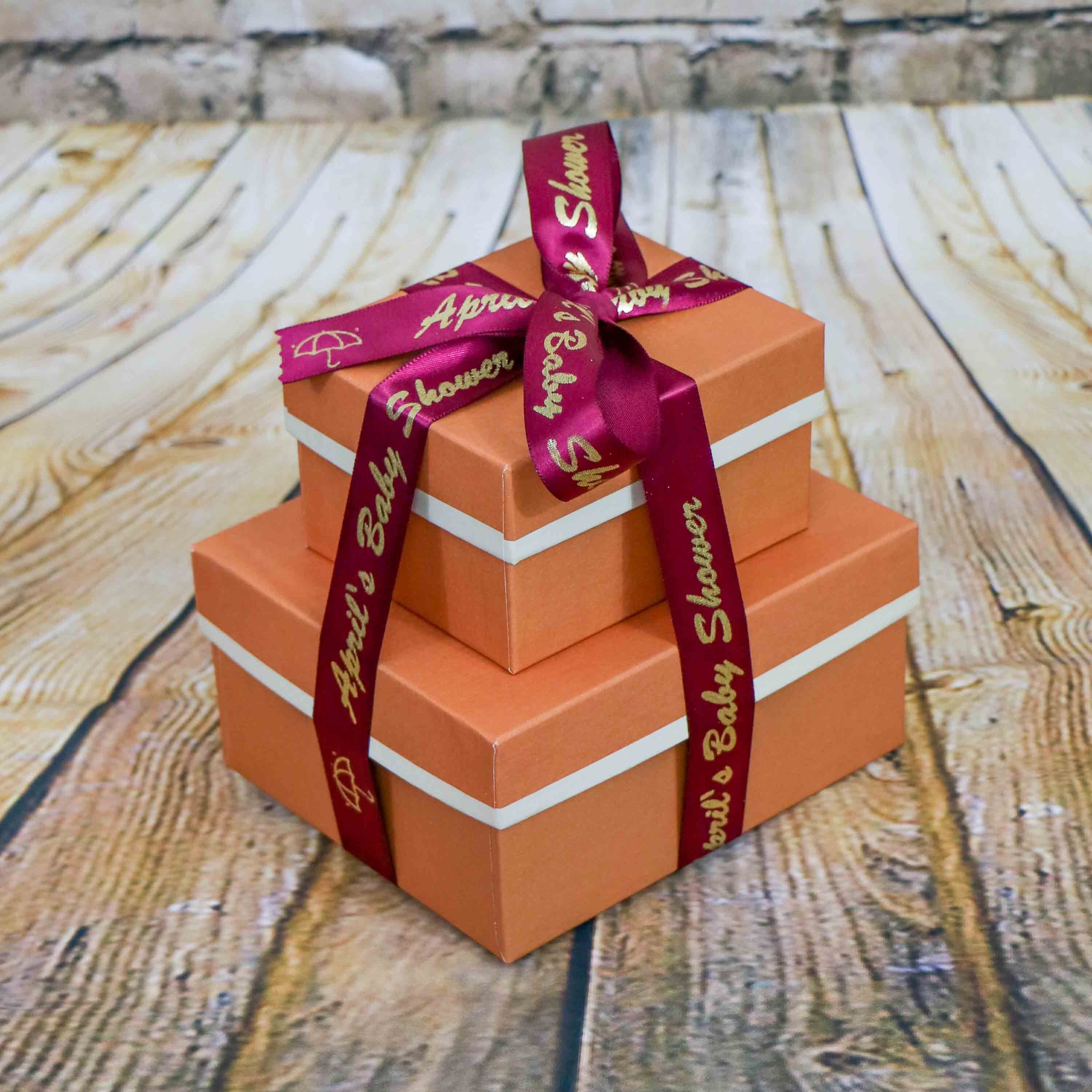 Personalized Ribbon 7/8 | 22mm. Baby Showers, Wedding Favors, Birthdays & Holidays. Add A Drawing, Your Logo. Quality Polyester Satin