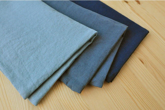 Cotton Linen Fabric, Solid Blend, Bio-Washing Linen, Quality Korean Fabric - By The Yard /52388