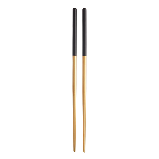 Black And Gold Shay Chopsticks: Black/Gold by World Market
