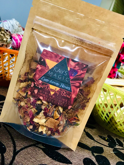 Love Drawing Loose Incense Blend, Spell, Ritual
