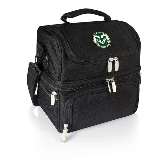 Picnic Time Colorado State Rams Pranzo Lunch Cooler Bag, Black