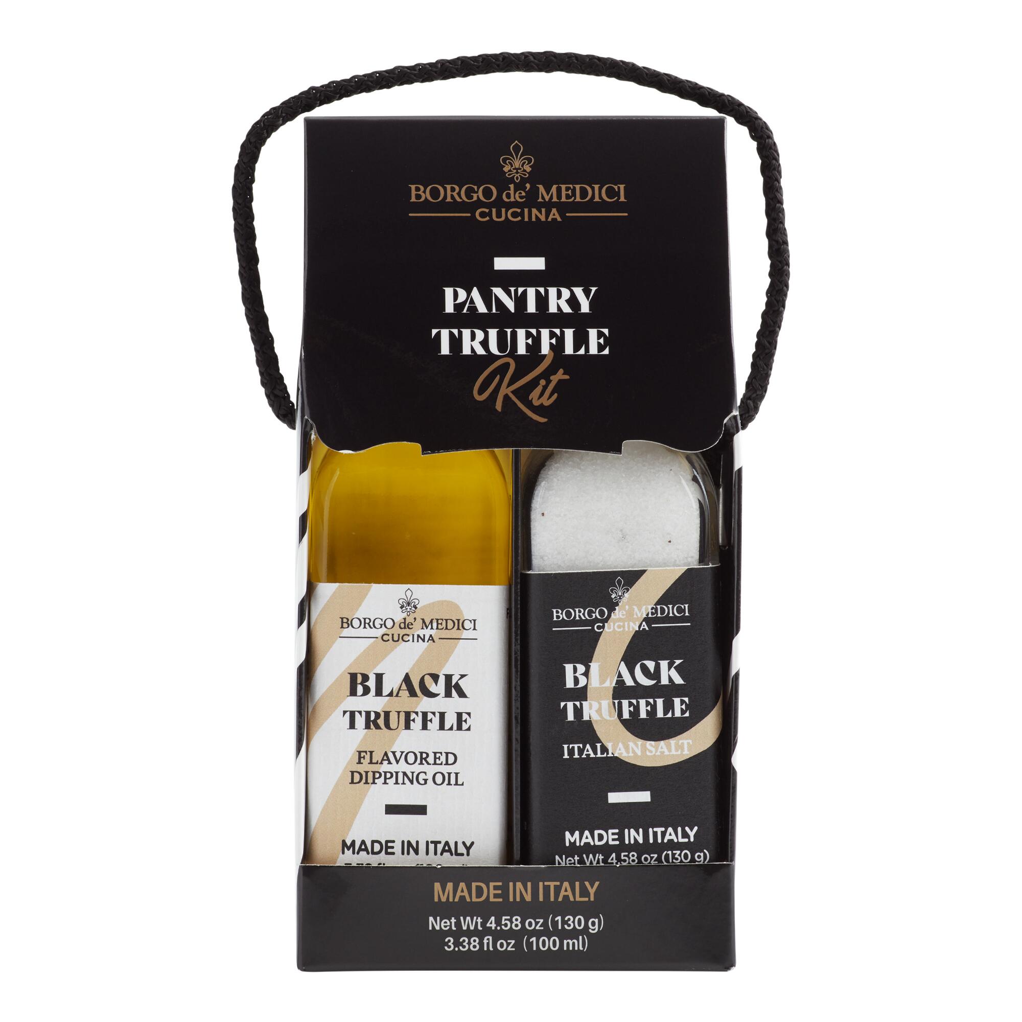 Borgo de' Medici Truffle Oil and Sea Salt Pantry Kit 2 Pack by World Market