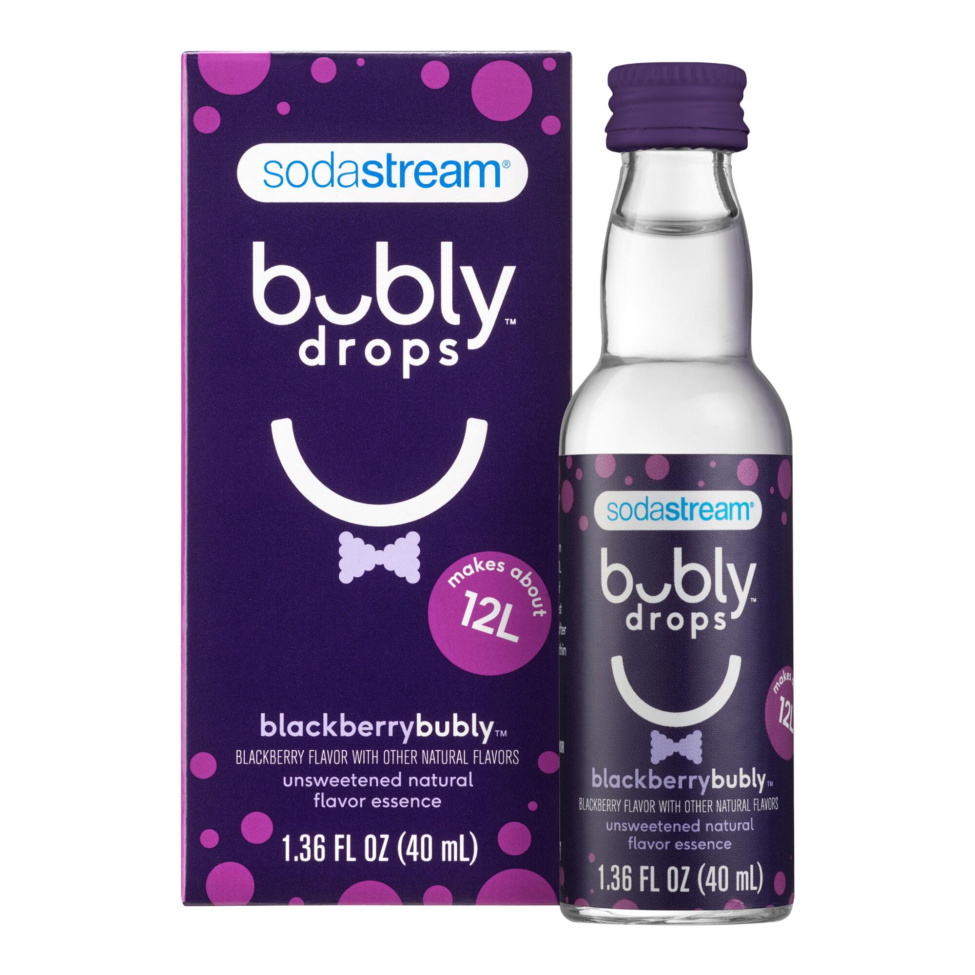 SodaStream BlackberryBubly Essence Drops by World Market