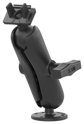 RAM Mounts 1.5" Ball Marine Electronics Mount for Lowrance Hook 5 and Elite 7 Ti