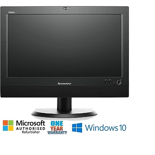 Lenovo ThinkCentre M71z All-in-One, Intel Core i5-2400 3.1GHz Processor, 20" Screen, Refurbished