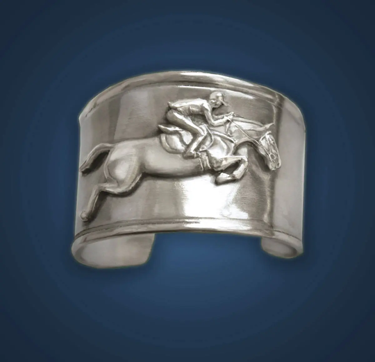 Jumper Horse Cuff Bracelet