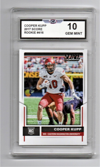 Cooper Kupp 2017 Score Rookie Card La Rams