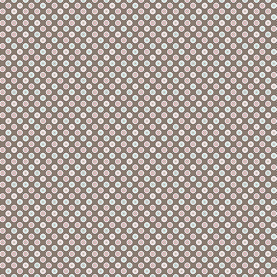 Cook Book Bubbles Fabric Yardage | Designed By Lori Holt For Riley Blake C11767-Pebble
