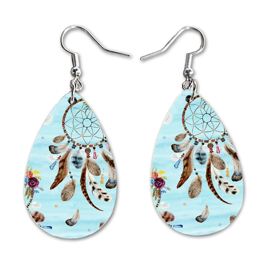 Southwest Style Earrings | Chic Summer Accessories Novelty Earing Gift Set Cowboy Dangle Earings Birthday Anniversary Present For Her