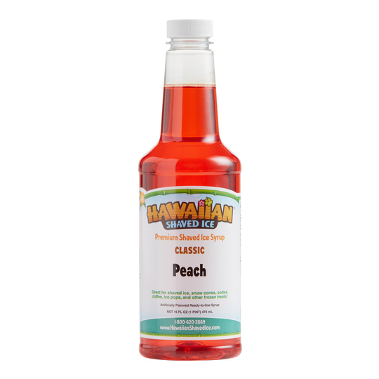 Hawaiian Shaved Ice Peach Syrup by World Market