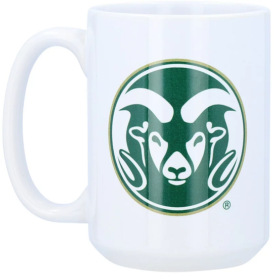 Colorado State Rams 15oz. Primary Logo Mug, Multicolor