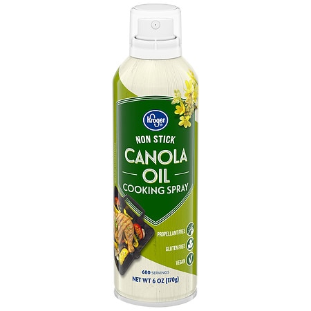 Kroger Non-Stick Canola Oil Cooking Spray - 6.0 oz