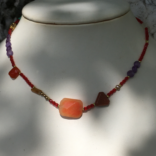 Semi-Precious Stones Necklace