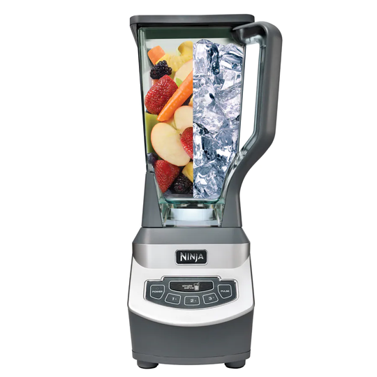 Ninja 72-oz Grey 4-Speed 1,100-Watt Pulse Control Blender in Gray | BL660