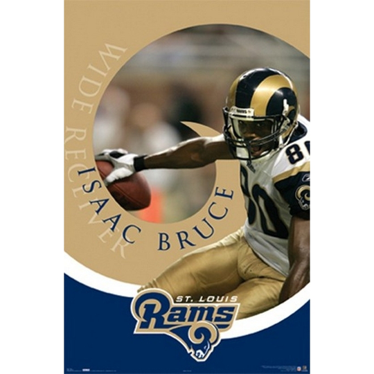 Rams-Bruce Poster Poster Print - Item # VARTIARP4047 - Framed (24 x 36)