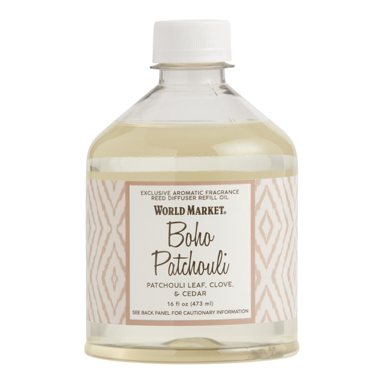 Pier Place Boho Patchouli Reed Diffuser Oil Refill by World Market