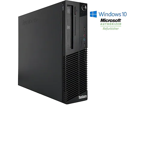 Refurbished Lenovo M92 Sff Intel Core I7 3770 3.4Ghz 16GB Ram 2Tb Hard Drive DVD Windows 10 Home