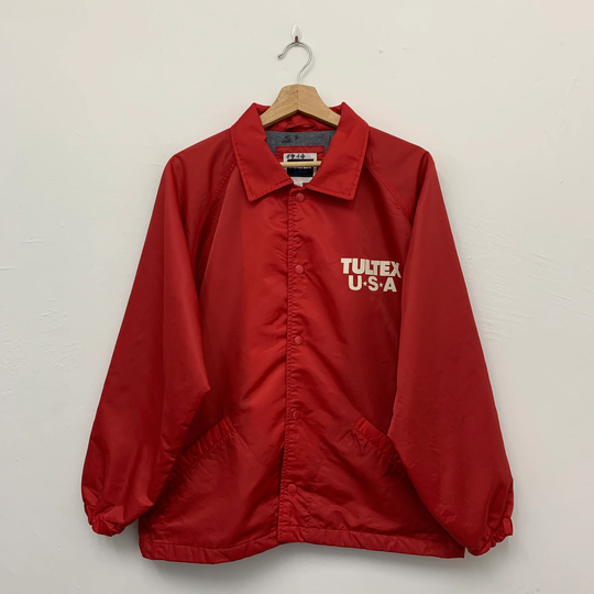 Vintage Tultex USA Coach Jacket Size Medium