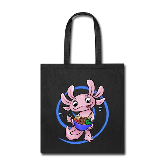 Axolotl Ramen Tote Bag, Lover Bag Gift, Co Worker Office Gifts, Gifts