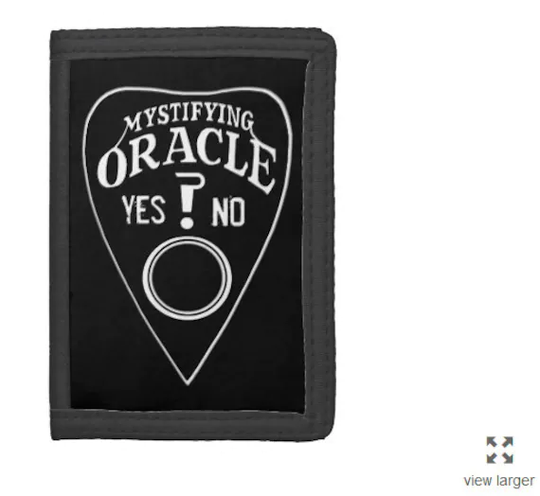 Mystifying Oracle Trifold Wallet