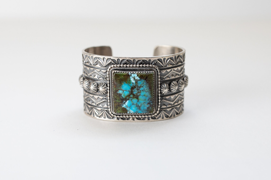 Turquoise Cuff Artist Myron Etsitty